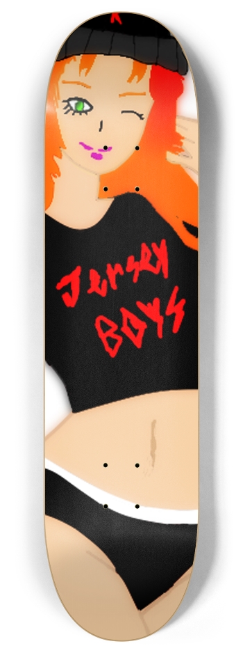 Jersey Girl 8 Inch Skateboard Deck