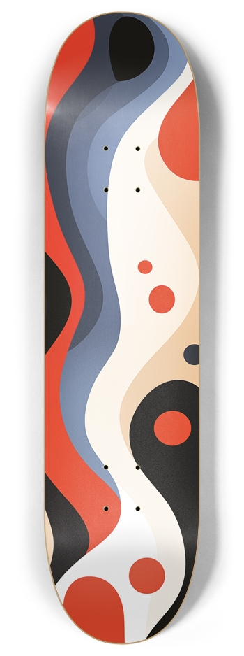 Liquid Color 8 Inch Skateboard Deck