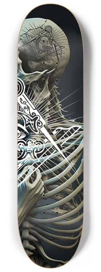 Freemason Skateboard Series #2 8-1/4 Skateboard Deck