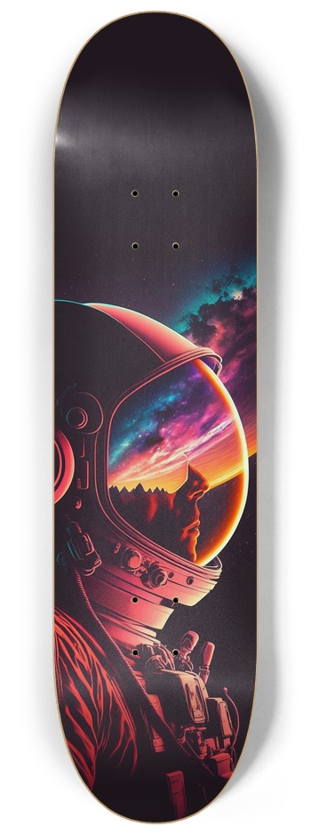 New World (Glow in the dark) 8-1/4 Skateboard Deck