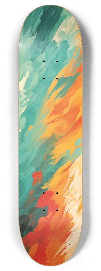 Painted Dreams 8 Inch Skateboard Deck