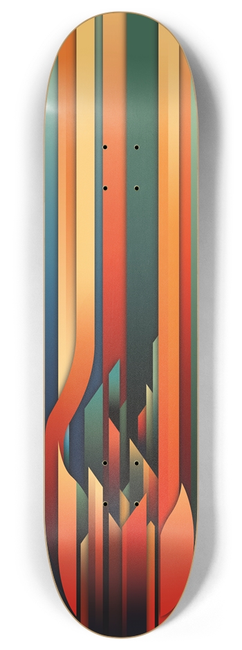 Sunrise 8 Inch Skateboard Deck