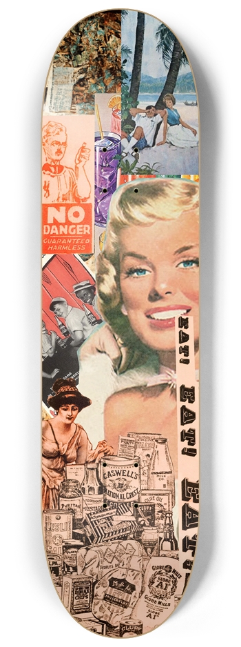 Mixed Up 8-1/4 Skateboard Deck