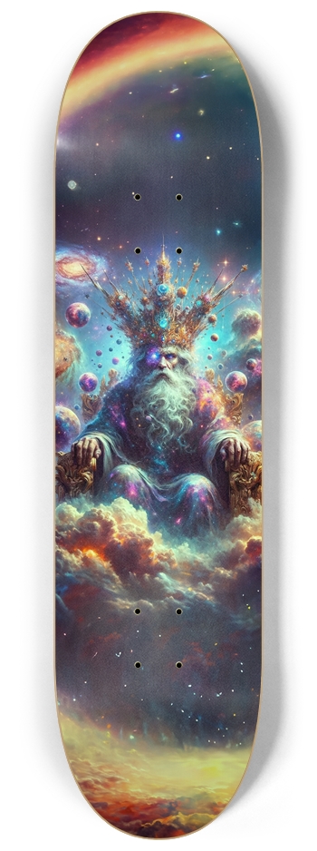 Jefe De Jefes, (Glow in the Dark) 8-1/4 Skateboard Deck