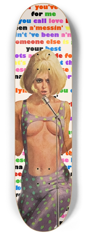 Karaoke 8-1/4 Skateboard Deck