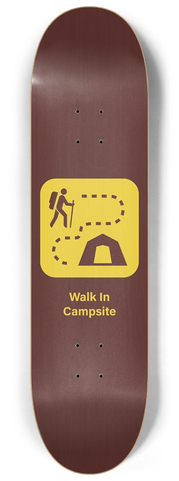 Walk In Campsite 8-1/4 Skateboard Deck