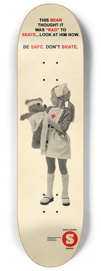 The Bear 8-1/4 Skateboard Deck