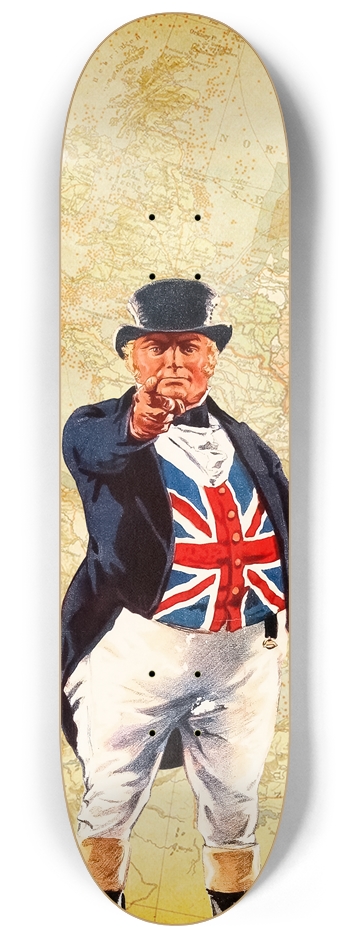 John Bull 8-1/4 Skateboard Deck