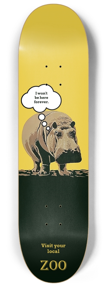 Local Zoo 8-1/4 Skateboard Deck