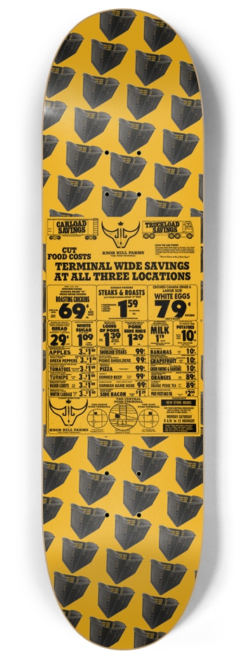 Knob Hill Farms 8-1/4 Skateboard Deck