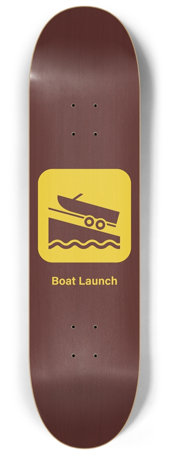 Boat Launch 8-1/4 Skateboard Deck