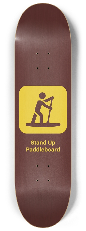 Stand Up Paddleboard 8-1/4 Skateboard Deck