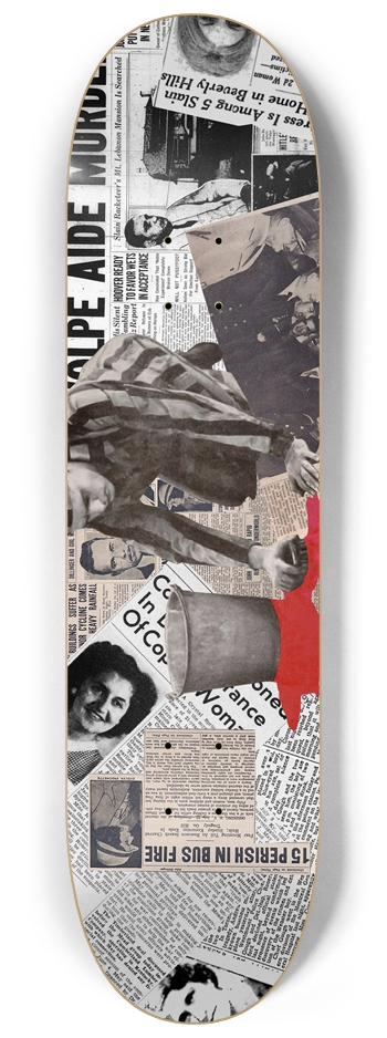 Blood On Your Hands 8-1/4 Skateboard Deck