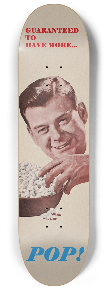 POP! 8-1/4 Skateboard Deck
