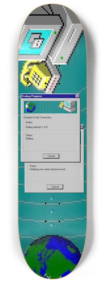 Dial Up 8-1/4 Skateboard Deck