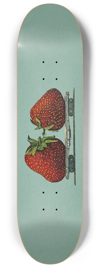 Strawberries 8-1/4 Skateboard Deck