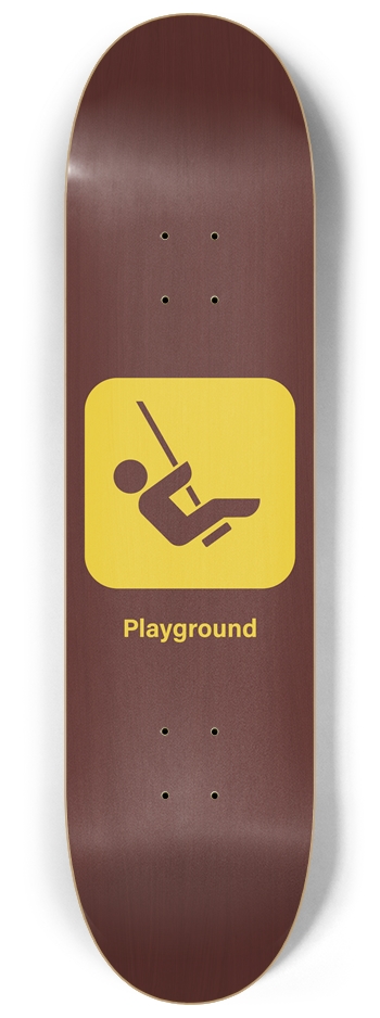 Playground 8-1/4 Skateboard Deck
