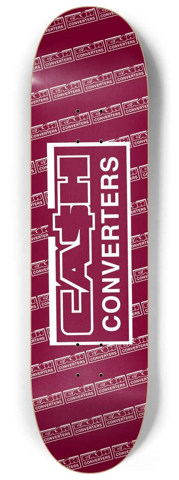 Cash Converters 8-1/4 Skateboard Deck