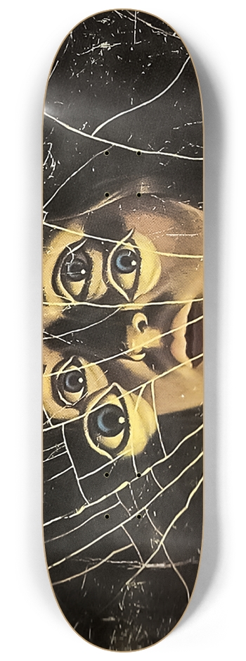 Broken Eyes 8-1/4 Skateboard Deck