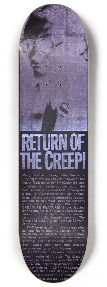 The Creep 8-1/4 Skateboard Deck