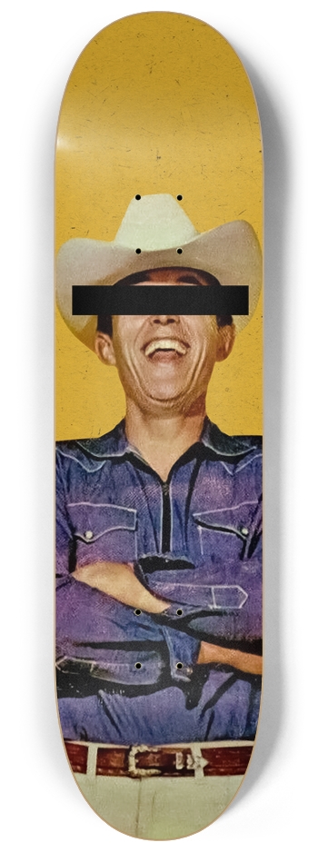 Happy Cowboy 8-1/4 Skateboard Deck