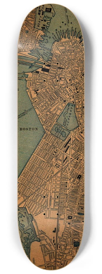 Boston 8-1/4 Skateboard Deck