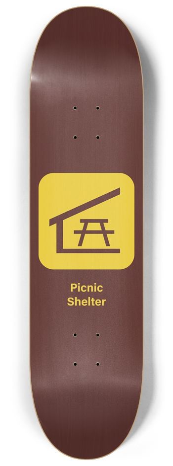 Picnic Shelter 8-1/4 Skateboard Deck