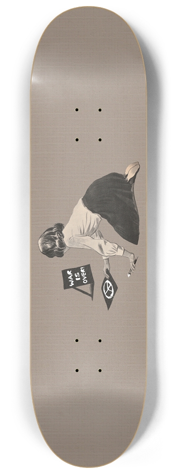 War Is Over! 8-1/4 Skateboard Deck