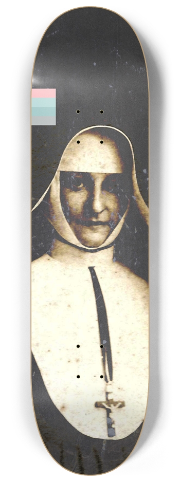 Under Vows 8-1/4 Skateboard Deck