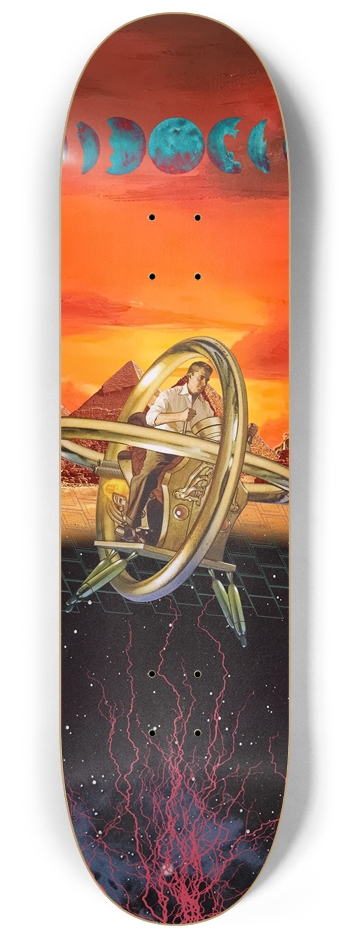 Time Travel 8-1/4 Skateboard Deck