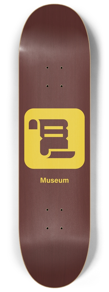 Museum 8-1/4 Skateboard Deck