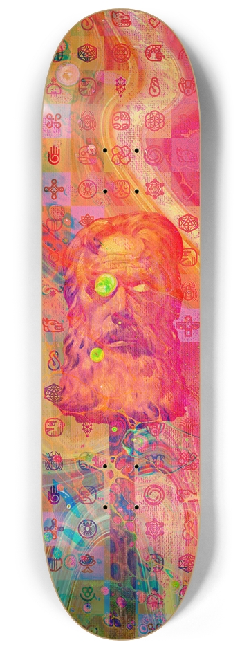 Ancient Symbols 8-1/4 Skateboard Deck
