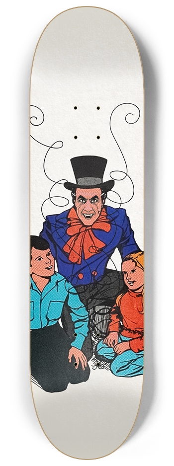 Black Magic 8-1/4 Skateboard Deck