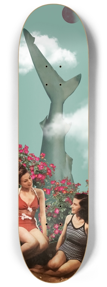 Shark Fin 8-1/4 Skateboard Deck