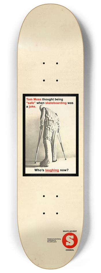 Tom Moss 8-1/4 Skateboard Deck