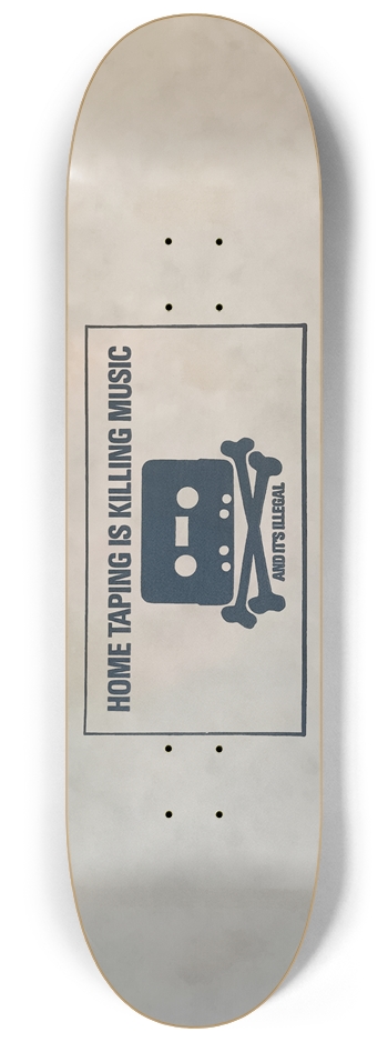 Home Taping 8-1/4 Skateboard Deck