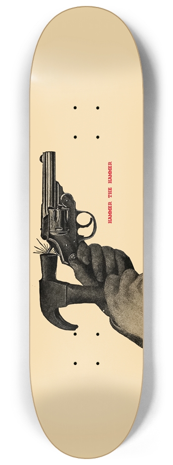 Hammer The Hammer 8-1/4 Skateboard Deck