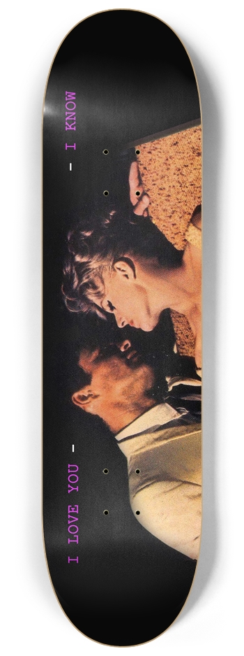 Thoughts 8-1/4 Skateboard Deck