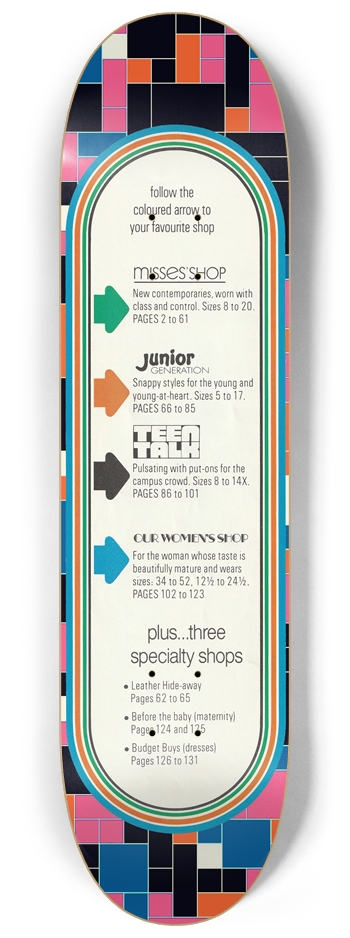 Teen Talk 8-1/4 Skateboard Deck