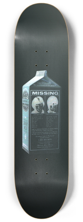 Missing 8-1/4 Skateboard Deck