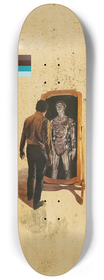 The Robot Man 8-1/4 Skateboard Deck
