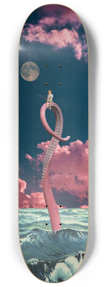 Deep Sea Fishing 8-1/4 Skateboard Deck