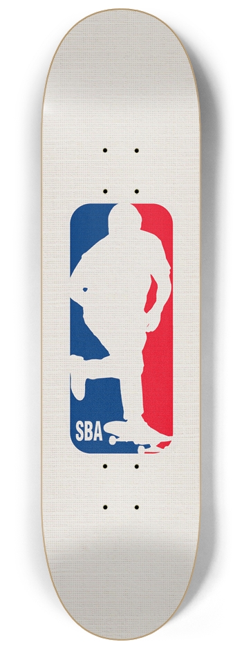 SBA 8-1/4 Skateboard Deck