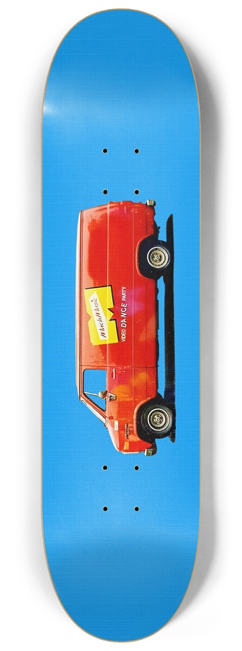 Video Dance Party 8-1/4 Skateboard Deck