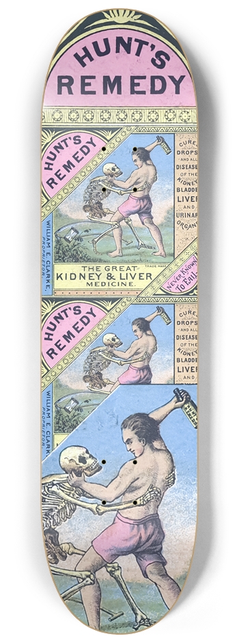 Hunt's Remedy 8-1/4 Skateboard Deck