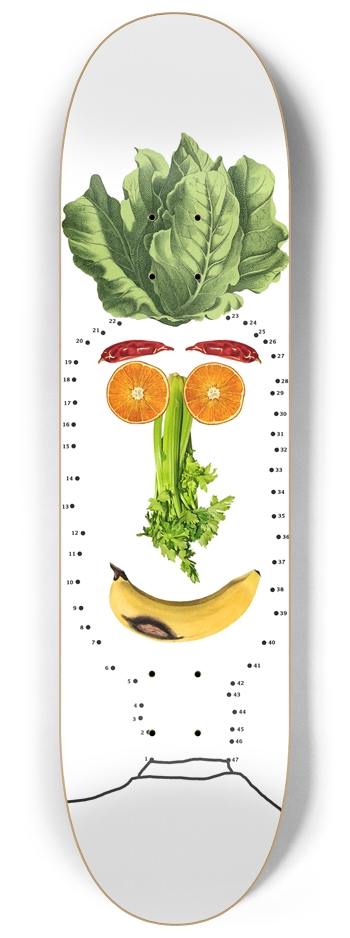 The Dots 8-1/4 Skateboard Deck