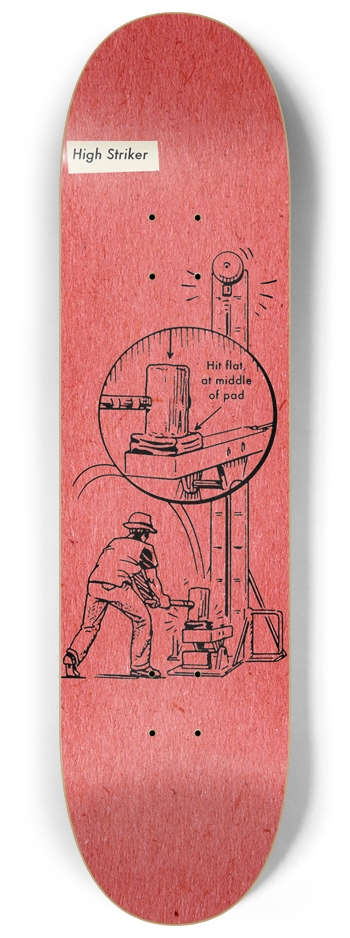High Striker 8-1/4 Skateboard Deck