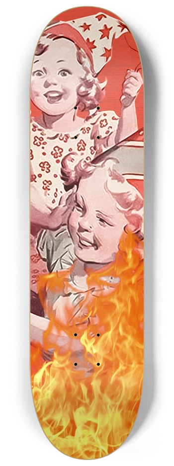 Party In Hell 8-1/4 Skateboard Deck
