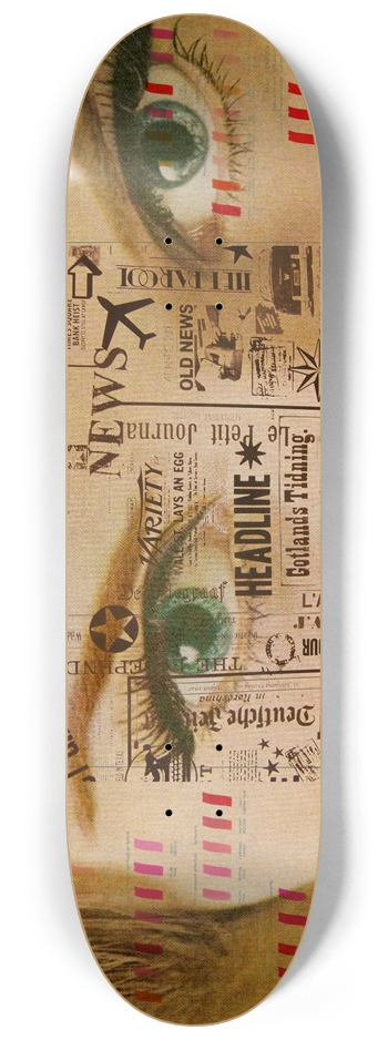 Angel Eyes 8-1/4 Skateboard Deck