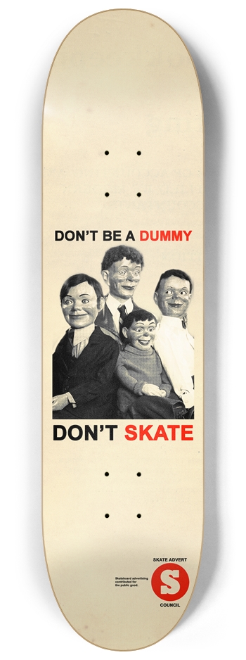 Dummy 8-1/4 Skateboard Deck